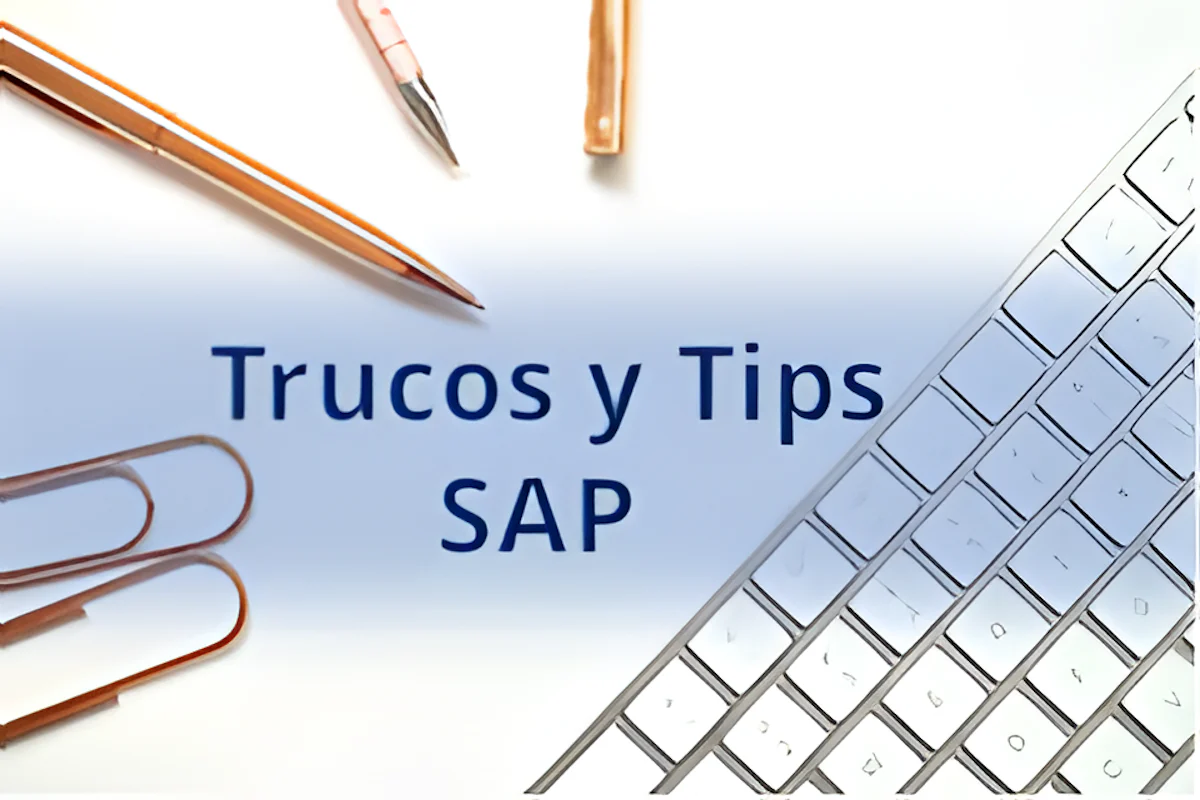 Course: Trucos y Tips: SAP -  Trabajo DinÃ¡mico y CÃ³modo